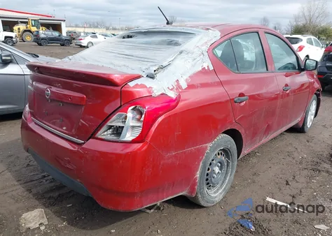 2019 Nissan Versa 1.6 S+ из США, поврежденный, VIN 3N1CN7AP9KL822680